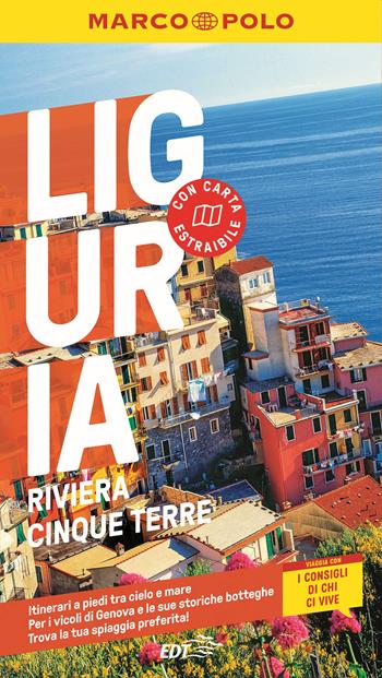 Liguria. Con carta estraibile - Bettina Dürr, Sabine Oberpriller - Libro Marco Polo 2023, Guide Marco Polo | Libraccio.it