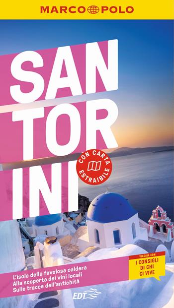 Santorini. Con carta estraibile - Klaus Bötig - Libro Marco Polo 2023, Guide Marco Polo | Libraccio.it