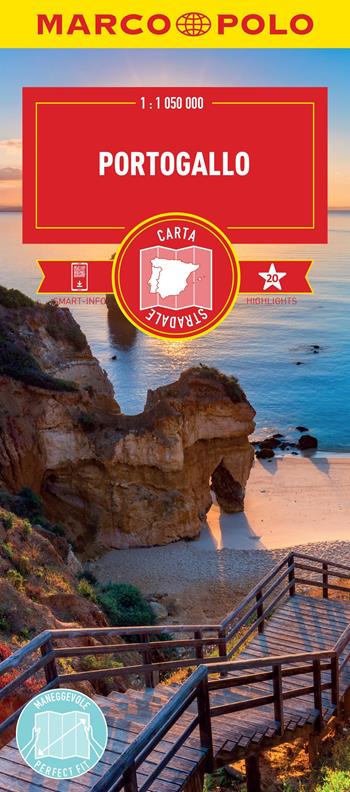 Portogallo 1:350.000. per download  - Libro Marco Polo 2023, Carte stradali Marco Polo | Libraccio.it