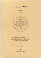 Difesa delle colture da patogeni e parassiti trasmessi per seme