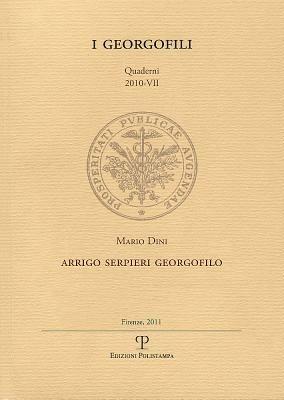 Arrigo Serpieri georgofilo - Mario Dini - Libro Polistampa 2012, I Georgofili. Quaderni | Libraccio.it
