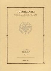I georgofili (2015). Vol. 12