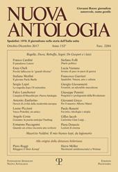 Nuova antologia (2017). Vol. 4: Ottobre-Dicembre.