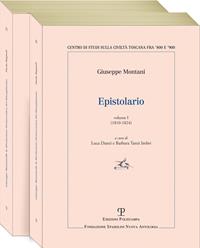 L' epistolario di Giuseppe Montani  - Libro Polistampa 2022, Centro studi sulla civiltà toscana fra '800 e '900. Fondazione Spadolini. Nuova antologia | Libraccio.it