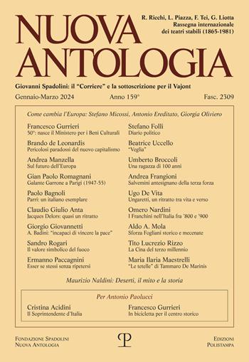 Nuova antologia. Vol. 159: Gennaio-marzo  - Libro Polistampa 2024 | Libraccio.it