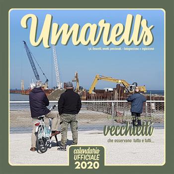 Umarells (pl. omarelli, ometti, pensionati, bolognesismo + inglesismo). Calendario 2020 - Danilo Masotti - Libro Imagicom 2020 | Libraccio.it