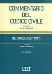 Commentario del Codice civile. Dei singoli contratti. Vol. 1\2: Artt. 1548-1654.