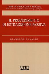 Il procedimento di estradizione passiva