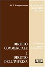 Diritto commerciale. Vol. 1: Diritto dell'impresa