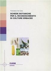 Schede botaniche per il riconoscimento di culture erbacee