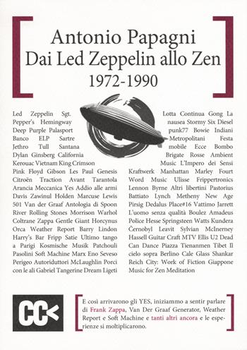 Dai Led Zeppelin allo Zen - Antonio Papagni - Libro Edizioni della Meridiana 2018 | Libraccio.it