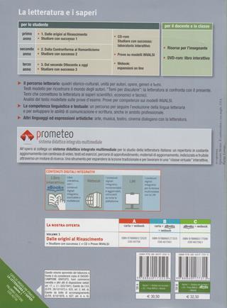 La letteratura e i saperi. Con CD-ROM. Vol. 1: Dalle origini al Rinascimento-Quaderno. - Pietro Cataldi, Elena Angioloni, Sara Panichi - Libro Palumbo 2012 | Libraccio.it