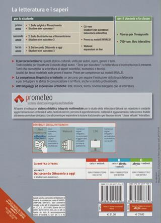 La letteratura e i saperi. Per le Scuole superiori. Vol. 3: Dal secondo Ottocento ad oggi-Quaderno. - Pietro Cataldi, Elena Angioloni, Sara Panichi - Libro Palumbo 2012 | Libraccio.it
