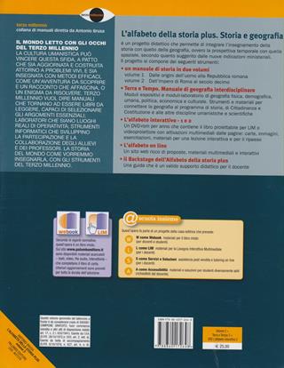 L' alfabeto della storia plus-Terra e tempo. Per le Scuole superiori. Con DVD. Vol. 2: Dall'impero di Roma al secolo decimo. - Antonio Brusa, Francesco Impellizzeri - Libro Palumbo 2012 | Libraccio.it