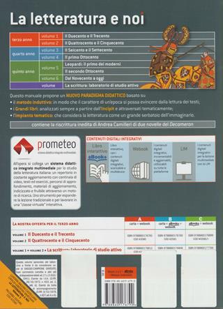 La letteratura e noi. Per la 3ª clase delle Scuole superiori. Con e-book. Con espansione online - Romano Luperini, Anna Baldini, Riccardo Castellana - Libro Palumbo 2013 | Libraccio.it