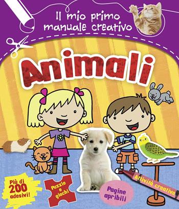 Animali. Il mio primo manuale creativo. Con adesivi. Ediz. illustrata  - Libro IdeeAli 2015, Creatività bambini | Libraccio.it