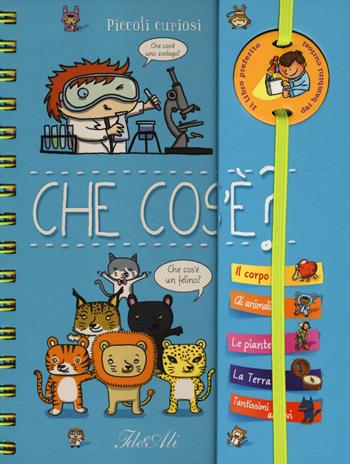 Che cos'è? Piccoli curiosi. Con adesivi. Ediz. a colori. Ediz. a spirale - Élisabeth Marrou - Libro IdeeAli 2018 | Libraccio.it