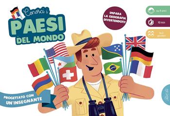 Conosci i paesi del mondo  - Libro IdeeAli 2020, Libri gioco | Libraccio.it