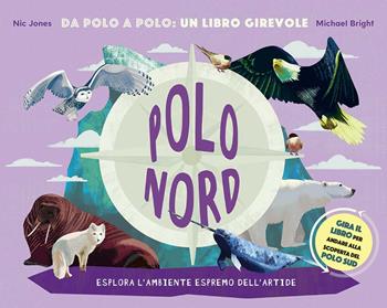 Polo Nord-Polo Sud. Da Polo a Polo: un libro girevole. Ediz. a colori - Nic Jones, Michael Bright - Libro IdeeAli 2021, Libri illustrati | Libraccio.it