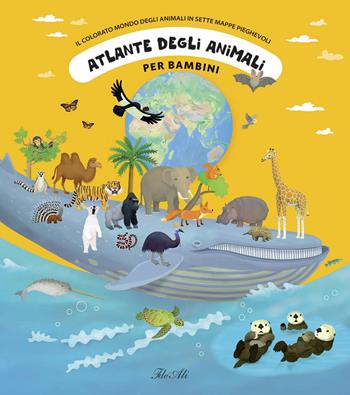 Atlante degli animali per bambini. Il colorato mondo degli animali in sette mappe pieghevoli. Ediz. a colori - Tomás Tuma - Libro IdeeAli 2021, Libri illustrati | Libraccio.it