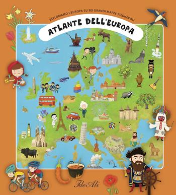 Atlante dell'Europa. Esploriamo l'Europa su sei grandi mappe pieghevoli. Ediz. a colori - Tomás Tuma, Katerina Hikadová, Zdenek Miler - Libro IdeeAli 2021, Libri illustrati | Libraccio.it