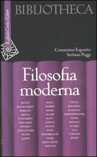 Filosofia moderna - Costantino Esposito, Stefano Poggi - Libro Raffaello Cortina Editore 2006, Bibliotheca | Libraccio.it