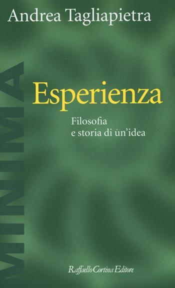Esperienza. Filosofia e storia di un'idea - Andrea Tagliapietra - Libro Raffaello Cortina Editore 2017, Minima | Libraccio.it
