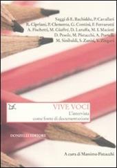 Vive voci. L'intervista come fonte di documentazione
