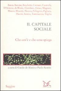 Il capitale sociale. Che cos'è e che cosa spiega  - Libro Donzelli 2011, Saggine | Libraccio.it