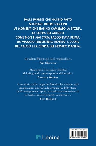 La grande storia della Coppa del Mondo - Jonathan Wilson - Libro Limina 2026 | Libraccio.it