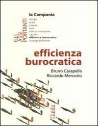 Efficienza burocratica - Bruno Carapella, Riccardo Mercurio - Libro Guida 2009, Competitività territoriale. La Campania | Libraccio.it