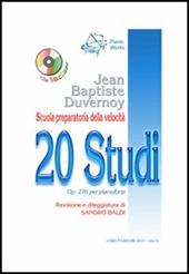 Op. 276 per pianoforte. 20 studi. Spartito. Con CD-Audio