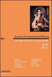 Giornale di storia costituzionale. Ediz. italiana e inglese. Vol. 27