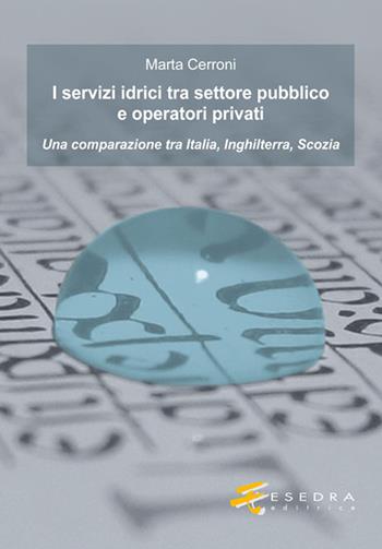 I servizi idrici tra settore pubblico e operatori privati. Una comparazione tra Italia, Inghilterra, Scozia - Marta Cerroni - Libro Esedra 2017, Fuori collana | Libraccio.it