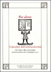 L' attualità della modernità. Da Céline alle espressioni artistico-letterarie contemporanee