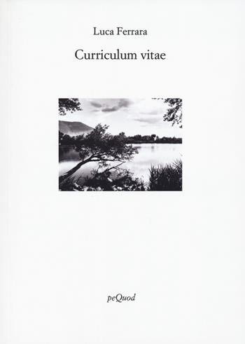 Curriculum vitae - Luca Ferrara - Libro Pequod 2023, Rive | Libraccio.it