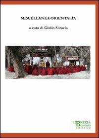 Miscellanea orientalia  - Libro Libreria Bonomo Editrice 2012 | Libraccio.it