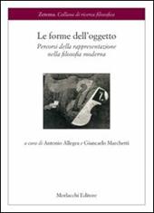 Le forme dell'oggetto. Percorsi della rappresentazione nella filosofia moderna