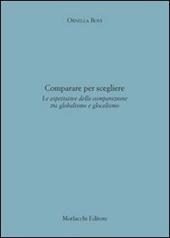 Comparare per scegliere. Le aspettative della comparazione tra globalismo e glocalismo