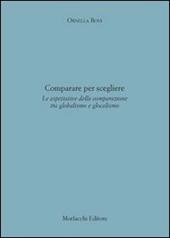 Comparare per scegliere. Le aspettative della comparazione tra globalismo e glocalismo