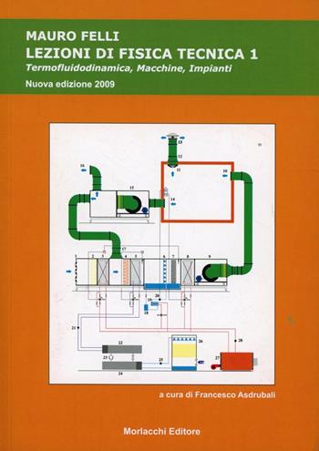 Lezioni di fisica tecnica. Per le Scuole. Vol. 1: Termofluidodinamica, macchine, impianti. - Mauro Felli - Libro Morlacchi 2009, Manuali | Libraccio.it