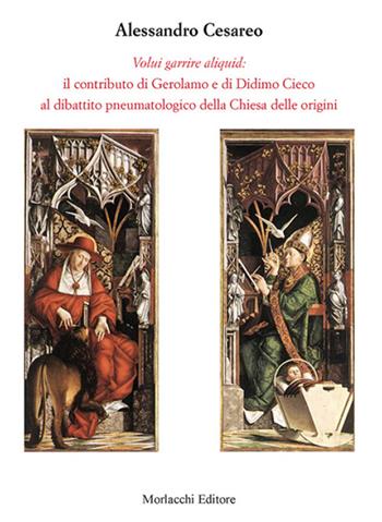 Volui garrire aliquid. Il contributo di Gerolamo e di Didimo Cieco al dibattito pneumatologico della Chiesa delle origini - Alessandro Cesareo - Libro Morlacchi 2015 | Libraccio.it