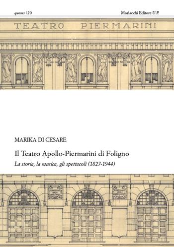 Il teatro Apollo-Piermarini di Foligno. La storia, la musica, gli spettacoli (1827-1944). Con CD-ROM - Marika Di Cesare - Libro Morlacchi 2015, Quaderni di Esercizi musica e spettacolo | Libraccio.it