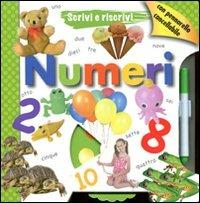 Scrivi e riscrivi. Numeri. Con gadget  - Libro Emme Edizioni 2011, A pagine aperte | Libraccio.it