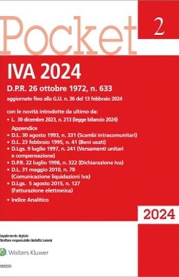IVA 2024  - Libro Il Fisco 2024, Pocket | Libraccio.it