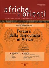 Afriche e orienti (2012) vol. 1-2. Percorsi della democrazia in Africa