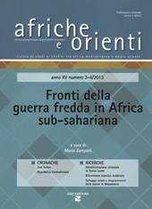 Afriche e orienti (2013). Vol. 3-4: Fronti della guerra fredda in Africa sub-sahariana