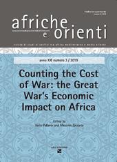 Afriche e Orienti (2019). Vol. 3: Counting the cost of Wwar: the Great War’s economic impact on Africa
