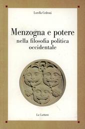 Menzogna e potere nella filosofia occidentale