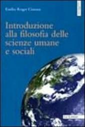 Introduzione alla filosofia delle scienze umane e sociali